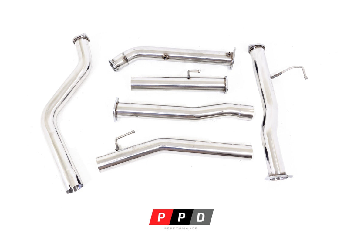 PPD Performance - Nissan Navara (2014+) NP300 D23 3' DPF Turbo Back Exhaust Upgrade - 4X4OC™ | 4x4 Offroad Centre