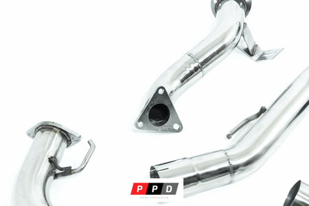 PPD Performance - Nissan Pathfinder (2007 - 2013) R51 2.5L TD 3' Stainless Steel Turbo Back Exhaust System - 4X4OC™ | 4x4 Offroad Centre