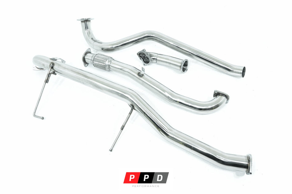 PPD Performance - Nissan Patrol (1988 - 1997) GQ 4.2L TD 3' Turbo Conversion Stainless Exhaust Upgrade - 4X4OC™ | 4x4 Offroad Centre