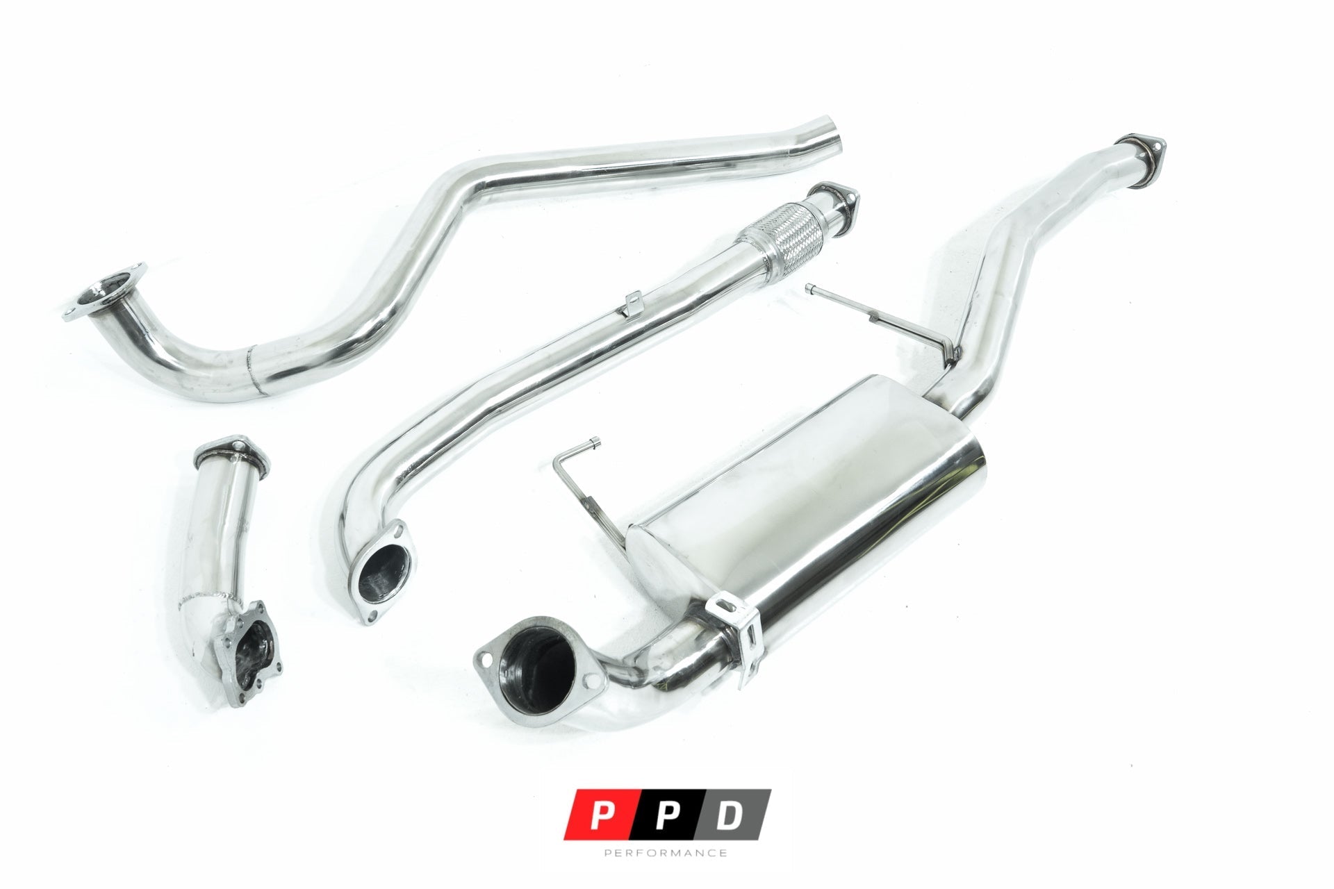 PPD Performance - Nissan Patrol (1997 - 2012) GU 4.2L TD 3' Stainless Exhaust Upgrade - 4X4OC™ | 4x4 Offroad Centre