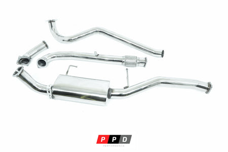 PPD Performance - Nissan Patrol (1997 - 2012) GU 4.2L TD 3' Stainless Exhaust Upgrade - 4X4OC™ | 4x4 Offroad Centre