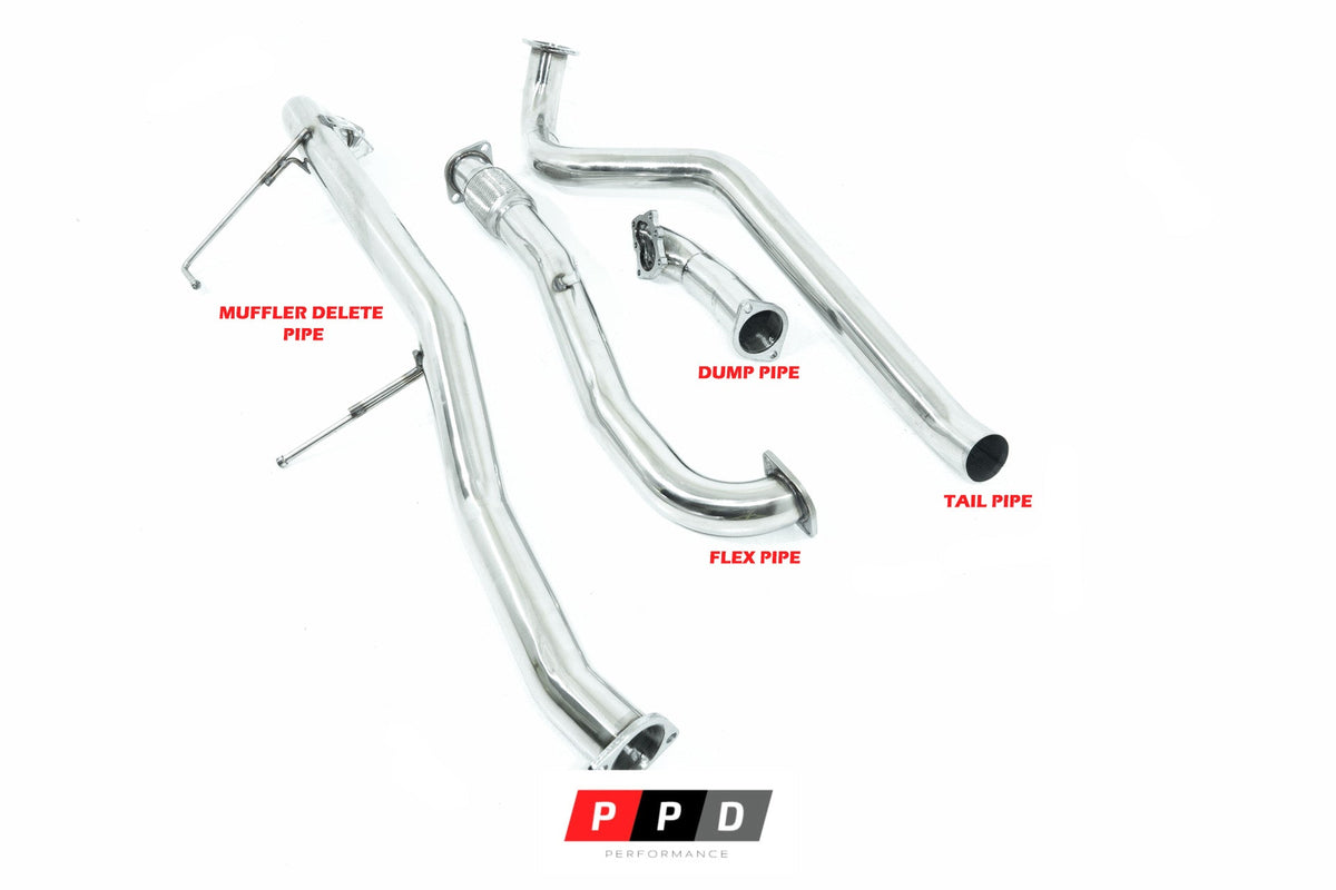 PPD Performance - Nissan Patrol (1997 - 2012) GU 4.2L TD 3' Stainless - PPD EXHAUST PARTS - 4X4OC™ | 4x4 Offroad Centre