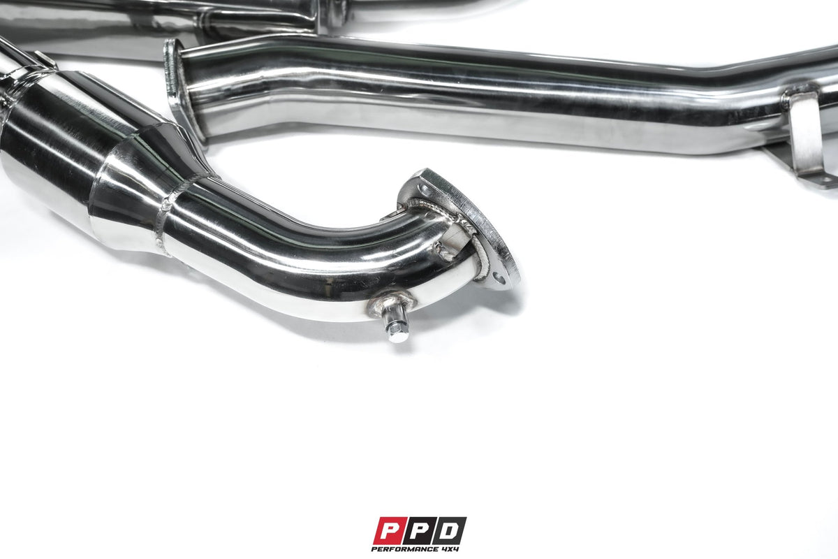 PPD Performance - Nissan Patrol (1997 - 2016) GU 3L Wagon 3' Stainless Exhaust Upgrade - 4X4OC™ | 4x4 Offroad Centre