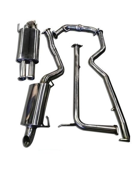 PPD Performance - Nissan Patrol (2013 - 2019) Y62 V8 3' Stainless Steel Cat Back Exhaust System - 4X4OC™ | 4x4 Offroad Centre