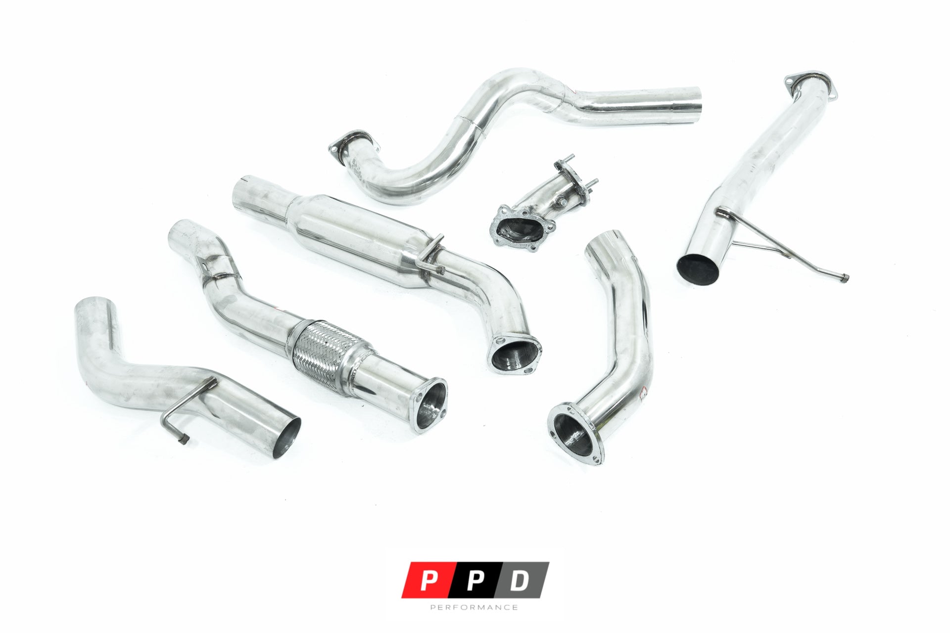 PPD Performance - Nissan Patrol GQ (1988 - 1997) RD28 2.8L TD 3' Stainless Exhaust Upgrade - 4X4OC™ | 4x4 Offroad Centre