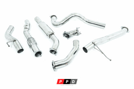 PPD Performance - Nissan Patrol GQ (1988 - 1997) RD28 2.8L TD 3' Stainless Exhaust Upgrade - 4X4OC™ | 4x4 Offroad Centre