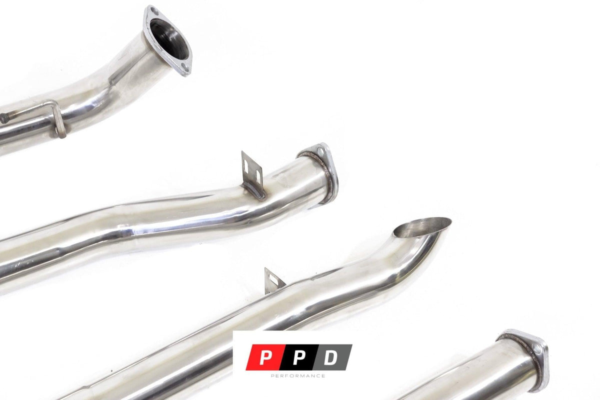 PPD Performance - PPD Performance - Toyota Landcruiser 100 Series (1997 - 2006) 4.2L 1HD 3" Turbo Back Exhaust - 4X4OC™ | 4x4 Offroad Centre