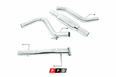 PPD Performance - Toyota FJ Cruiser (2011 - 2013) 2.5' Stainless Cat - Back Exhaust - 4X4OC™ | 4x4 Offroad Centre