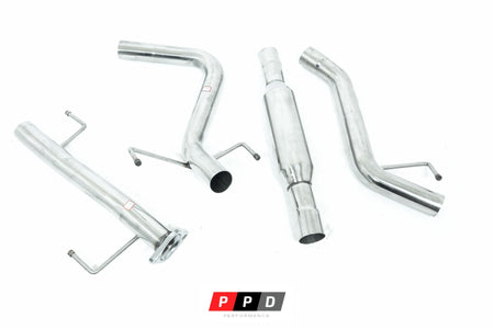 PPD Performance - Toyota FJ Cruiser (2011 - 2013) 2.5' Stainless Cat - Back Exhaust - 4X4OC™ | 4x4 Offroad Centre