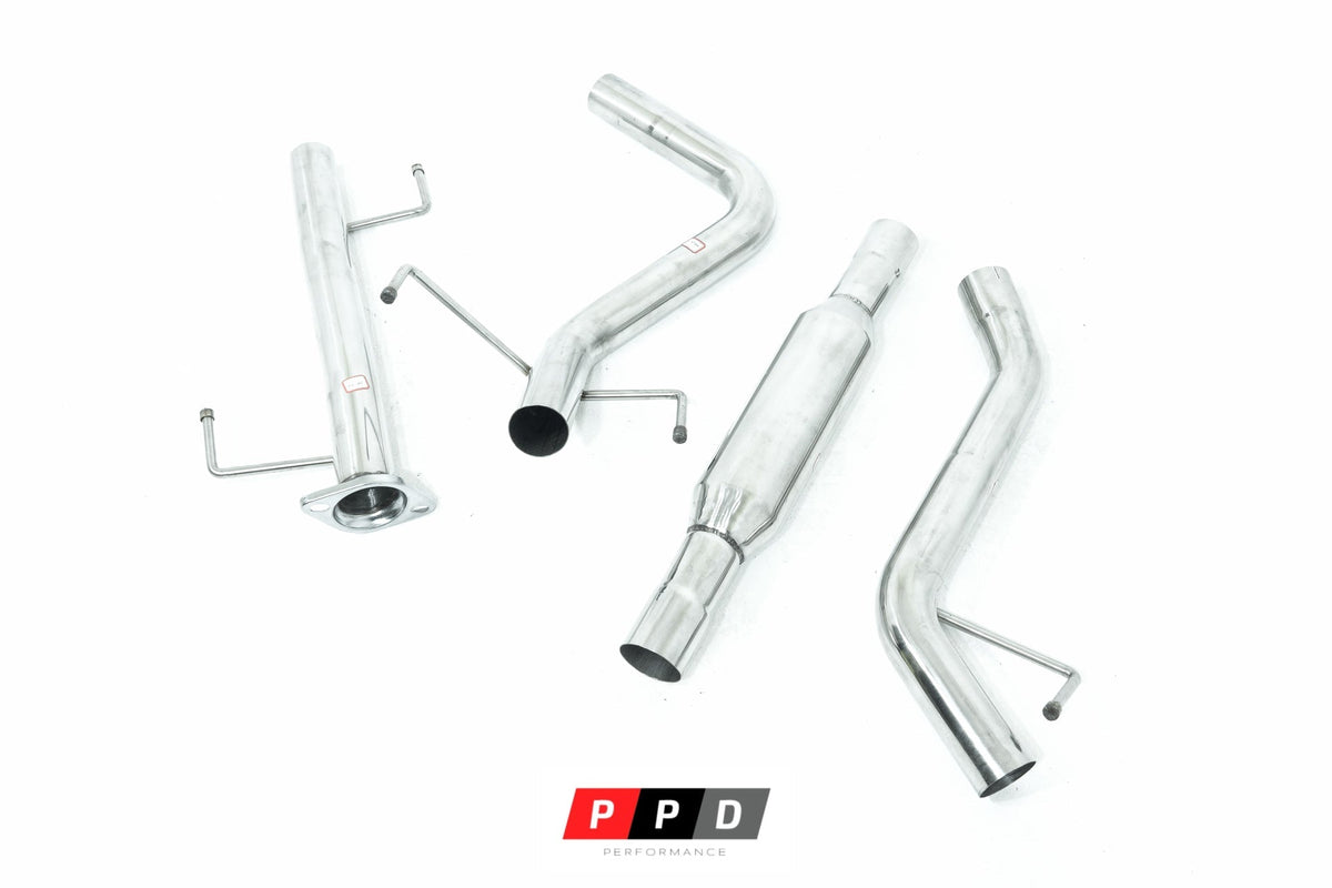 PPD Performance - Toyota FJ Cruiser (2011 - 2013) 2.5' Stainless Cat - Back Exhaust - 4X4OC™ | 4x4 Offroad Centre