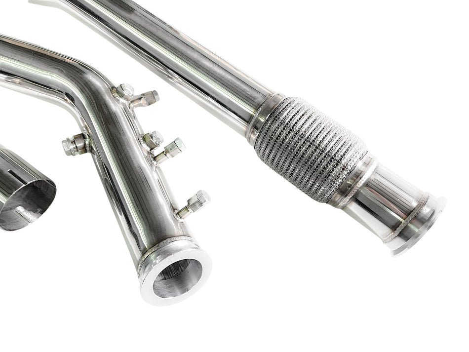 PPD Performance - Toyota Fortuner (2015+) 2.8L TD 3' Stainless DPF - Delete Pipe - 4X4OC™ | 4x4 Offroad Centre