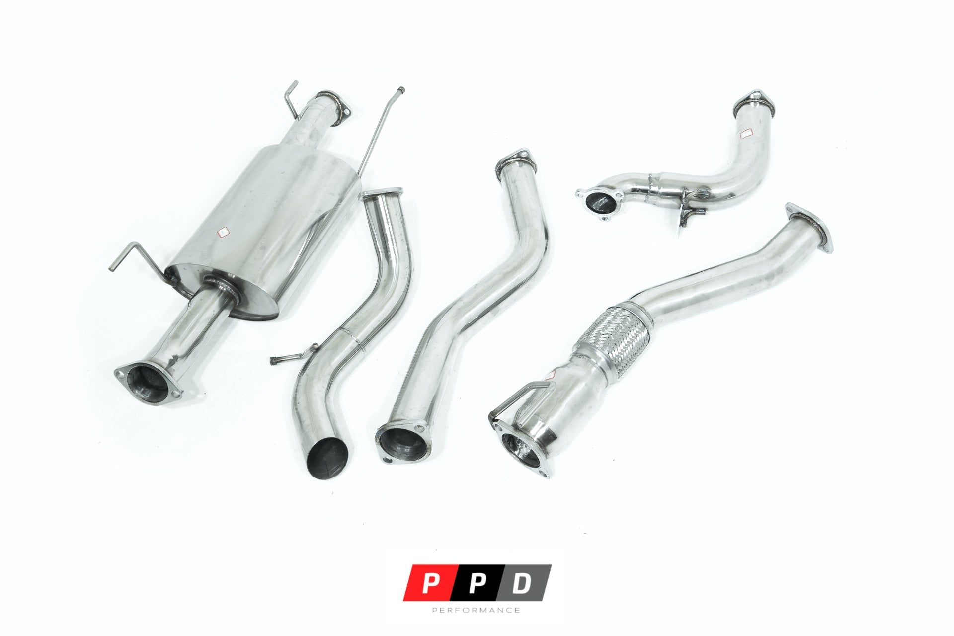 PPD Performance - Toyota Hiace (2006 - 2015) KDH201R 3L Turbo Diesel - 3' Turbo Back Exhaust - 4X4OC™ | 4x4 Offroad Centre