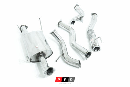 PPD Performance - Toyota Hiace (2006 - 2015) KDH201R 3L Turbo Diesel - 3' Turbo Back Exhaust - 4X4OC™ | 4x4 Offroad Centre