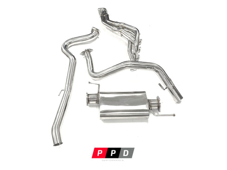 PPD Performance - Toyota Hilux (1997 - 2005) LN167 5L Engine back exhaust system - 2.5' system inc Extractors - 4X4OC™ | 4x4 Offroad Centre