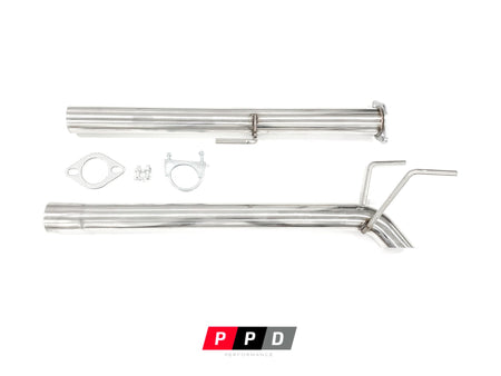 PPD Performance - Toyota Hilux (2005 - 2015) D4D TD 150 3L Stainless 2.5' Muffler Delete - 4X4OC™ | 4x4 Offroad Centre