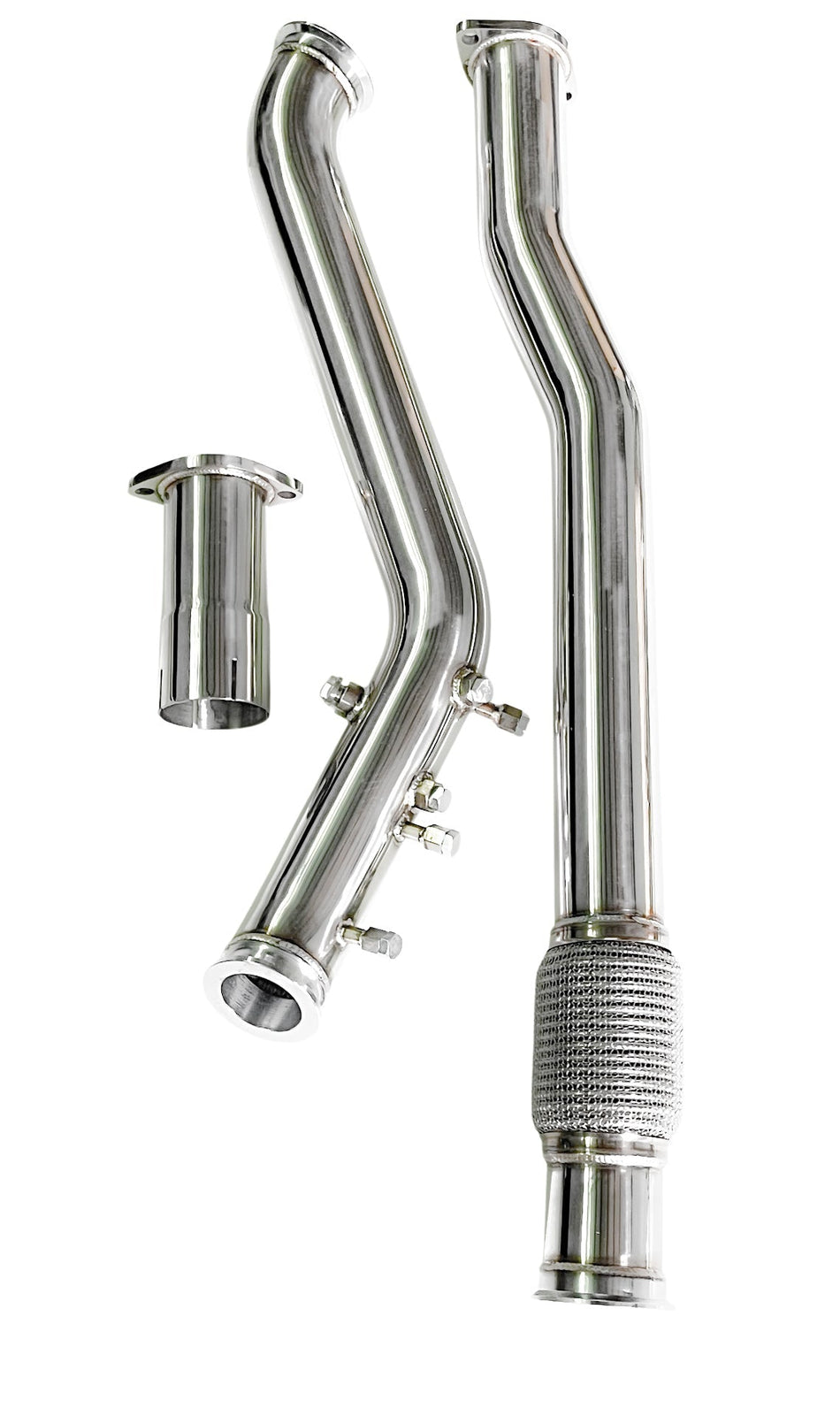 PPD Performance - Toyota Hilux (2015+) N80 GUN 2.8L & 2.4L TD 3' Stainless DPF - Delete Pipe - 4X4OC™ | 4x4 Offroad Centre