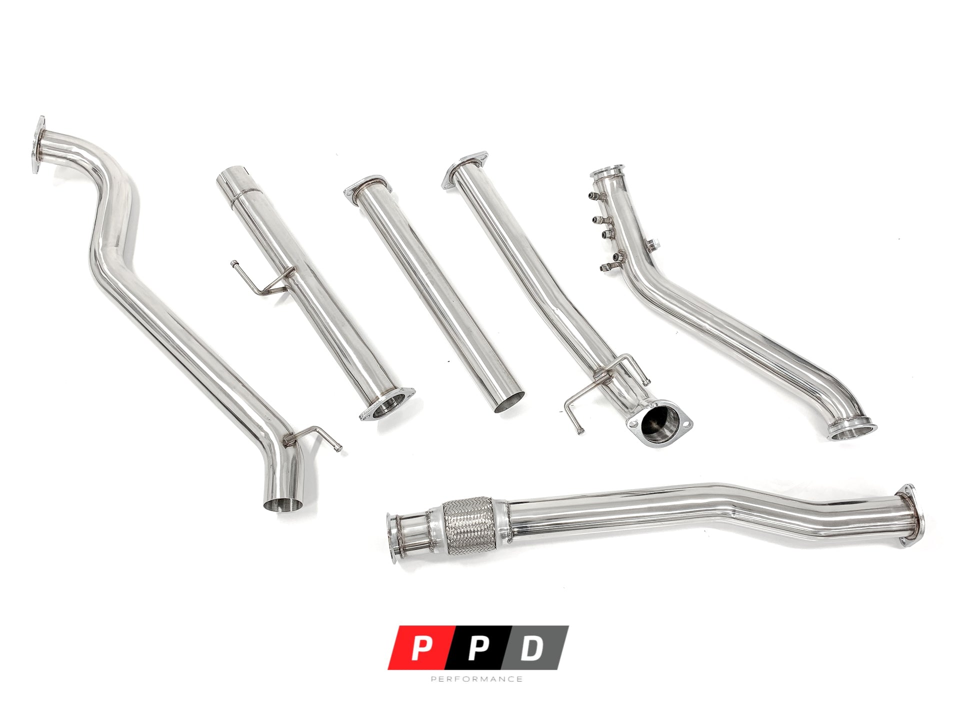 PPD Performance - Toyota Hilux (2015+) N80 GUN 2.8L & 2.4L TD 3' Stainless Turbo - back Exhaust - 4X4OC™ | 4x4 Offroad Centre