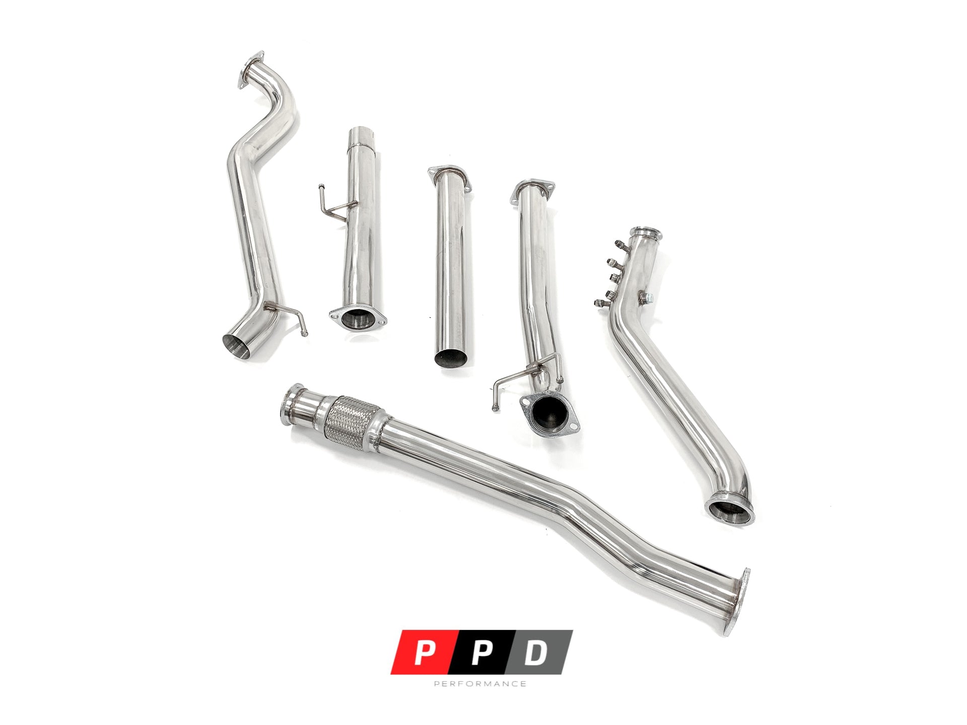 PPD Performance - Toyota Hilux (2015+) N80 GUN 2.8L & 2.4L TD 3' Stainless Turbo - back Exhaust - 4X4OC™ | 4x4 Offroad Centre