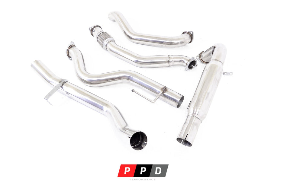 PPD Performance - Toyota Landcruiser 105 Series (1998 - 2007) HZ DTS TURBO Stainless Steel Exhaust - 4X4OC™ | 4x4 Offroad Centre