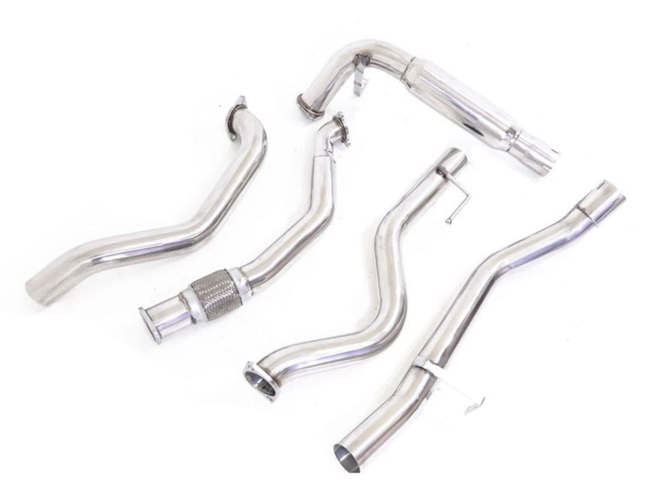 PPD Performance - Toyota Landcruiser 105 Series (1998 - 2007) HZ DTS TURBO Stainless Steel Exhaust - 4X4OC™ | 4x4 Offroad Centre