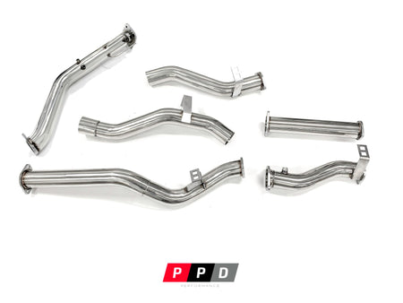 PPD Performance - Toyota Landcruiser 79 Series (2016+) VDJ79 Stainless Turbo - Back Exhaust - 4X4OC™ | 4x4 Offroad Centre