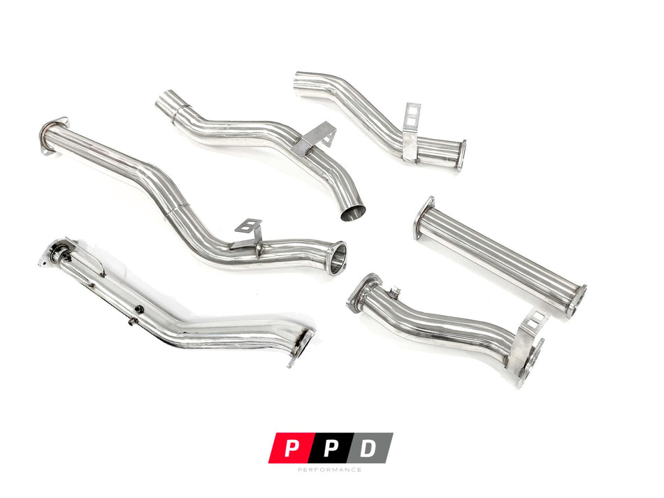 PPD Performance - Toyota Landcruiser 79 Series (2016+) VDJ79 Stainless Turbo - Back Exhaust - 4X4OC™ | 4x4 Offroad Centre