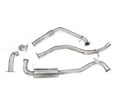 PPD Performance - Toyota Landcruiser 80 Series (1990 - 1998) 4.2L 1HDT & 1HDFT 3' Stainless Exhaust Upgrade - 4X4OC™ | 4x4 Offroad Centre