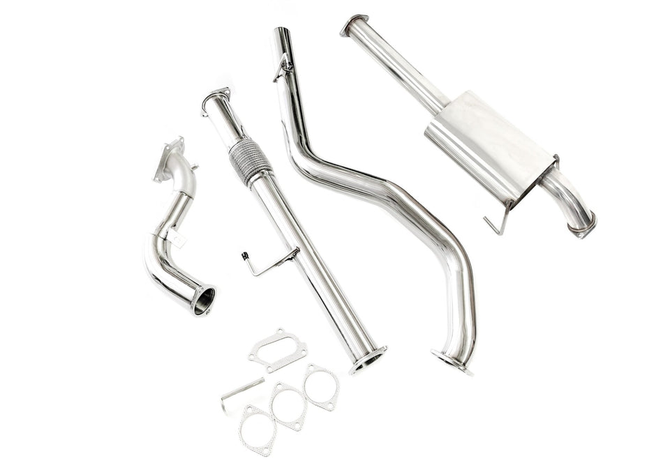 PPD Performance - Toyota Prado (1996 - 2002) 95 Series 1KZ 3.0LT TD 3' Stainless Turbo Exhaust - 4X4OC™ | 4x4 Offroad Centre