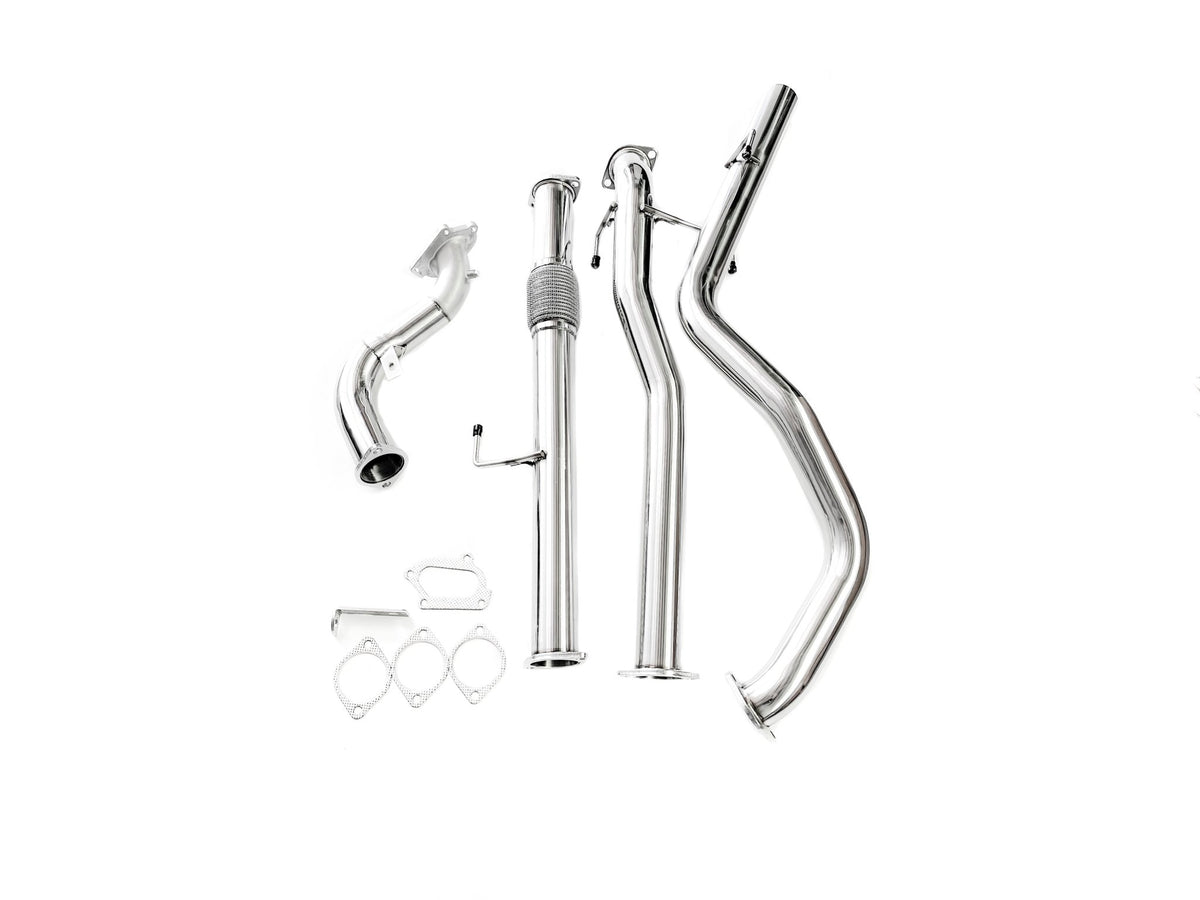 PPD Performance - Toyota Prado (1996 - 2002) 95 Series 1KZ 3.0LT TD 3' Stainless Turbo Exhaust - 4X4OC™ | 4x4 Offroad Centre