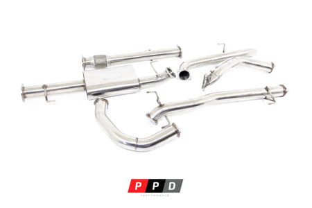 PPD Performance - Toyota Prado (2002 - 2006) 120 Series 1KZ 3.0LT TD 3' Stainless Turbo Exhaust - 4X4OC™ | 4x4 Offroad Centre