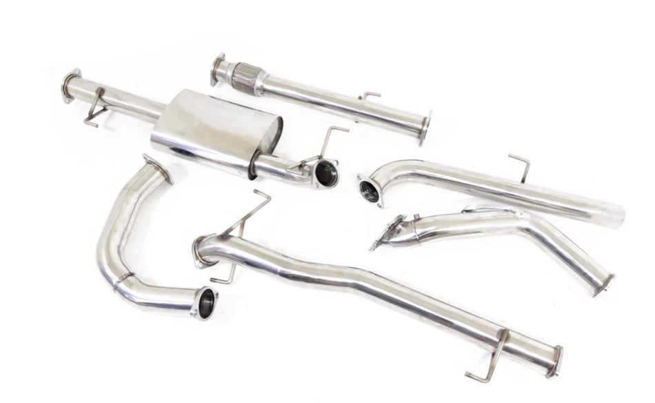 PPD Performance - Toyota Prado (2002 - 2006) 120 Series 1KZ 3.0LT TD 3' Stainless Turbo Exhaust - 4X4OC™ | 4x4 Offroad Centre