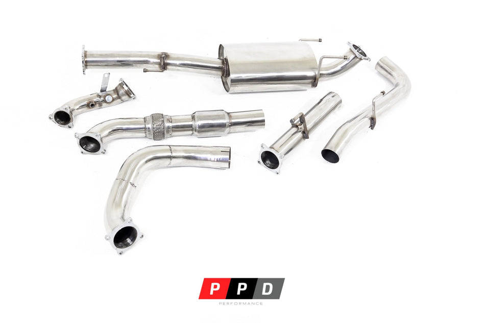 PPD Performance - Toyota Prado (2006+) 120 / 150 Series D4D 3.0LT TD 3' Stainless Turbo Exhaust - 4X4OC™ | 4x4 Offroad Centre