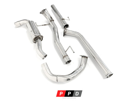 PPD Performance - Toyota Prado (2015+) 150 Series 2.8L TD DPF Back Stainless Steel Exhaust Upgrade - 4X4OC™ | 4x4 Offroad Centre