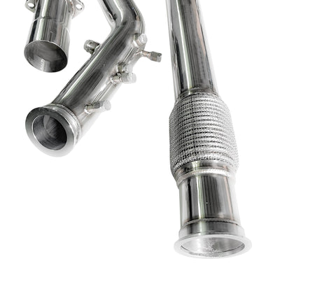 PPD Performance - Toyota Prado (2015+) 2.8L TD 3' Stainless DPF - Delete Pipe - 4X4OC™ | 4x4 Offroad Centre