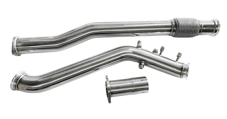 PPD Performance - Toyota Prado (2015+) 2.8L TD 3' Stainless DPF - Delete Pipe - 4X4OC™ | 4x4 Offroad Centre