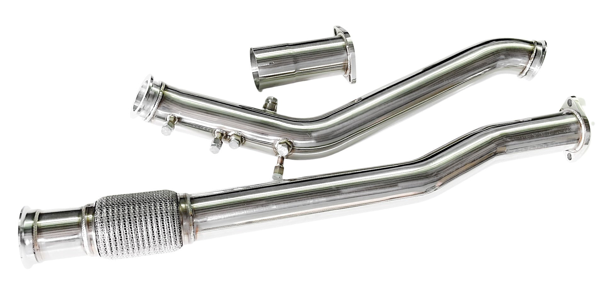 PPD Performance - Toyota Prado (2015+) 2.8L TD 3' Stainless DPF - Delete Pipe - 4X4OC™ | 4x4 Offroad Centre