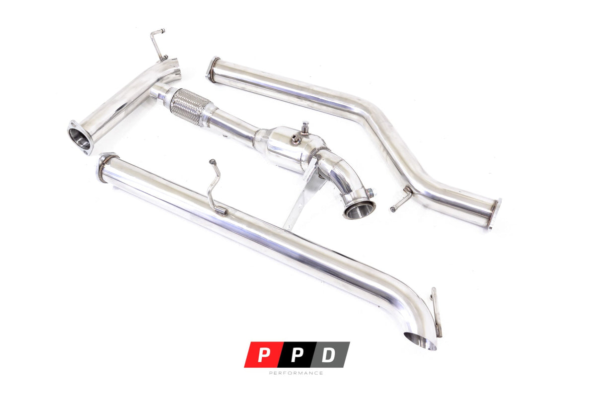 PPD Performance - VW Amarok (2013+) 2L Twin Turbo TDI400 TDI420 3' Stainless DPF Delete Exhaust - 4X4OC™ | 4x4 Offroad Centre