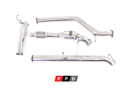 PPD Performance - VW Amarok (2013+) 2L Twin Turbo TDI400 TDI420 3' Stainless DPF Delete Exhaust - 4X4OC™ | 4x4 Offroad Centre