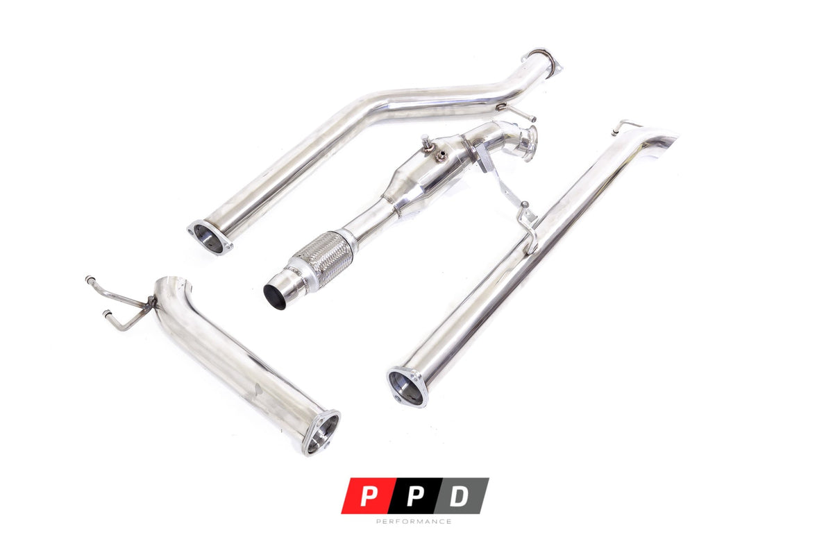 PPD Performance - VW Amarok (2013+) 2L Twin Turbo TDI400 TDI420 3' Stainless DPF Delete Exhaust - 4X4OC™ | 4x4 Offroad Centre