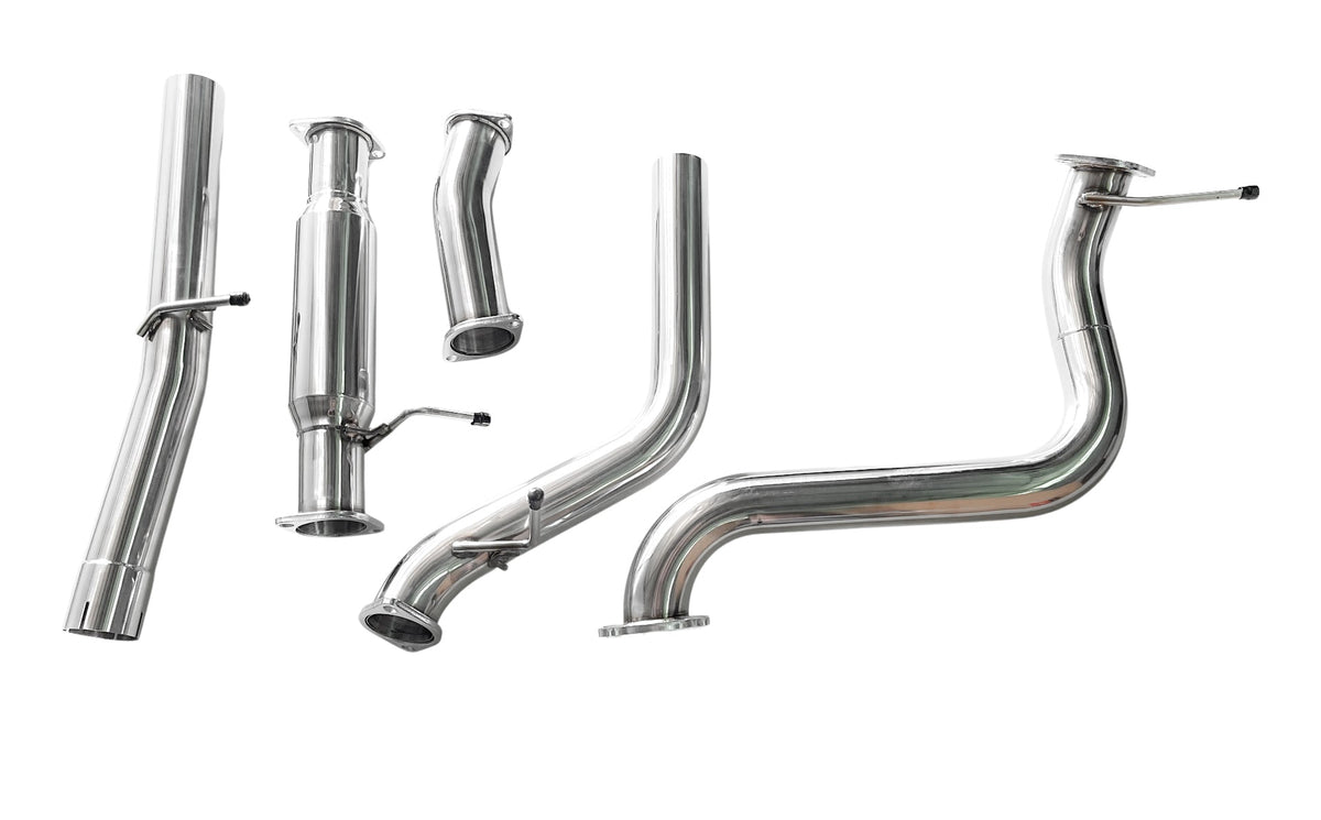 PPD Performance - VW Amarok (2016+) 3L TDI V6 3' Stainless DPF Back Exhaust - 4X4OC™ | 4x4 Offroad Centre