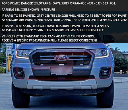 PSR - Performance Suspension Racing - Ford R Ranger (2018 - 2021) PSR PX MK3 8/2018 - ON Ambush Triple Hoop Bullbar - 4X4OC™ | 4x4 Offroad Centre