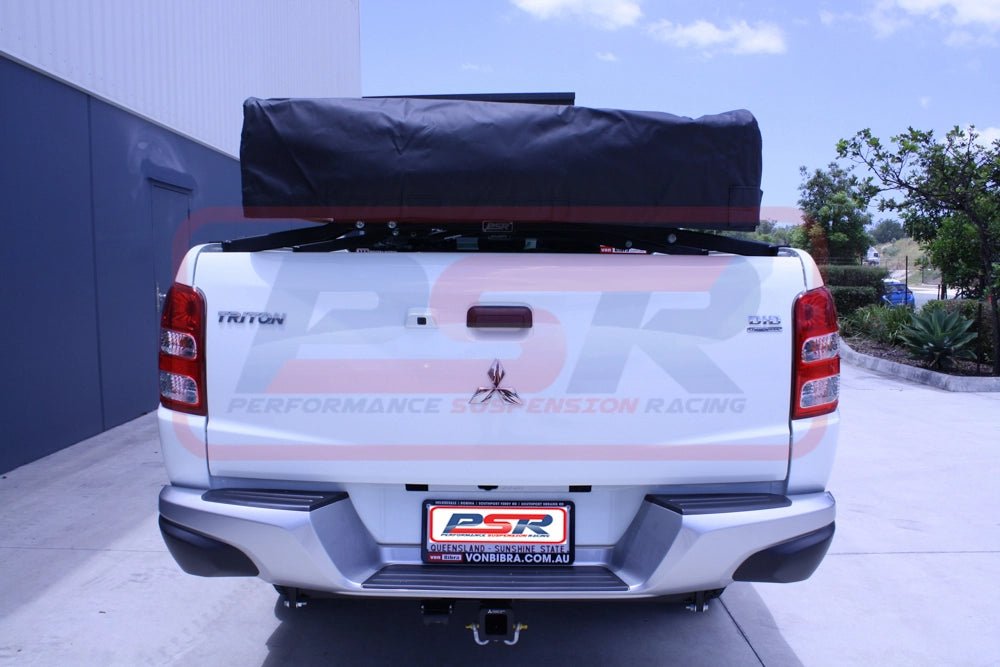 PSR - Performance Suspension Racing - Ford Ranger (2006 - 2011) PJ - PK PSR Tilt Up Baja Style Roof Top Tent Mount - 4X4OC™ | 4x4 Offroad Centre