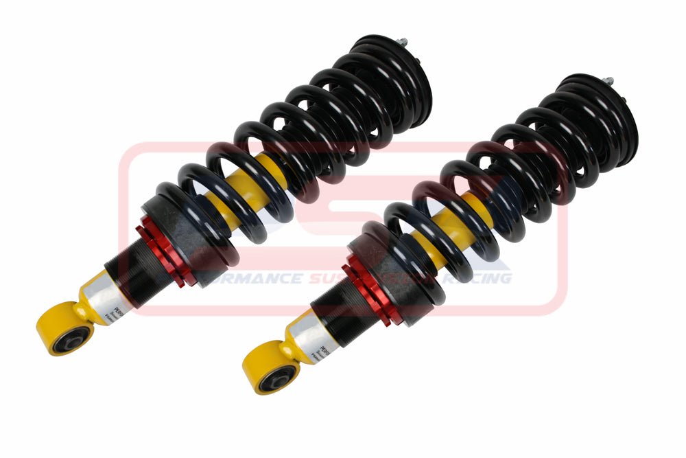 PSR - Performance Suspension Racing - Holden Colorado (2012 - 2025) PSR RG1 - RG2 / D - Max 1 - 2 - 3 and TF BT50 Front Bilstein Custom 2 - 4' Adjustable Struts (Assembled Pair) - 4X4OC™ | 4x4 Offroad Centre