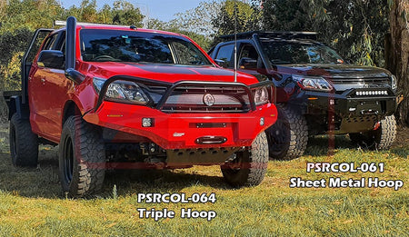 PSR - Performance Suspension Racing - Holden Colorado (2016 - 2020) PSR RG2 Ambush Triple Hoop Bullbar - 4X4OC™ | 4x4 Offroad Centre