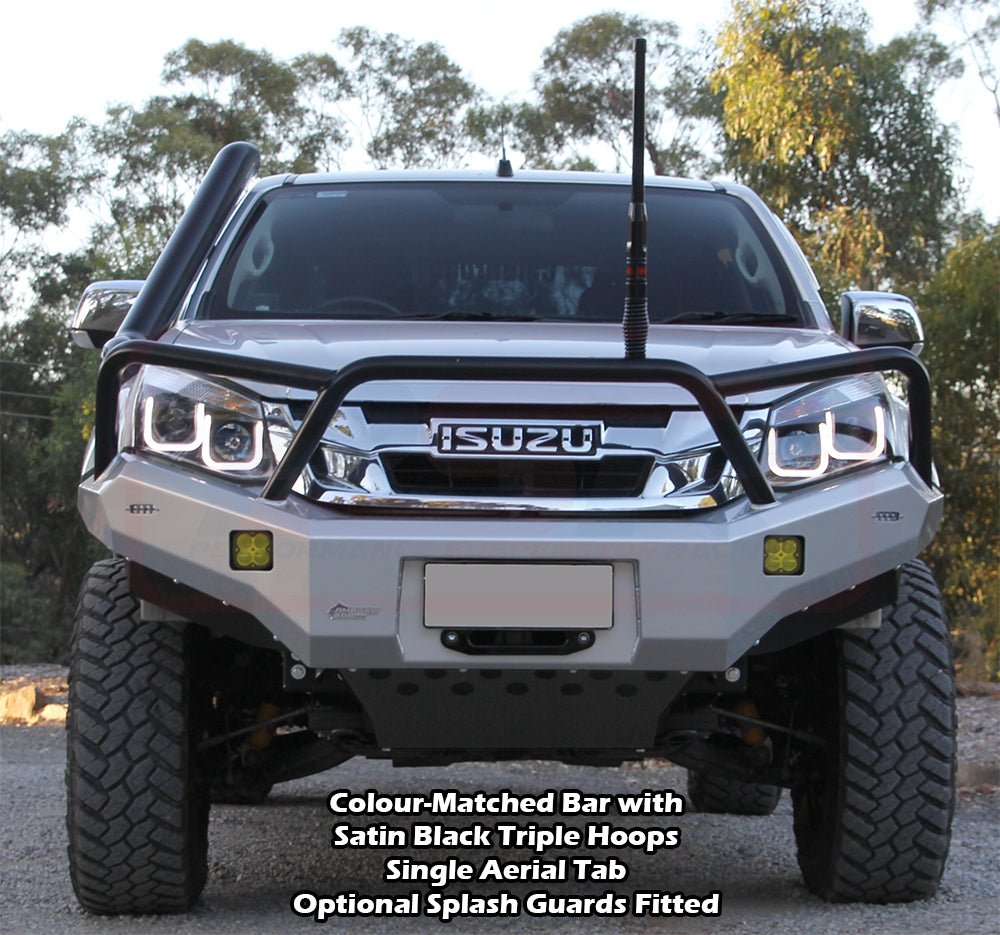 PSR - Performance Suspension Racing - Isuzu D - Max (2012 - 2017) PSR 1 (Strut Front) 2012 - 2017 Ambush Triple Hoop Bullbar - 4X4OC™ | 4x4 Offroad Centre