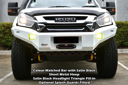 PSR - Performance Suspension Racing - Isuzu D - Max (2016 - 2020) PSR 2 (Strut Front) 2017 - 2020 Ambush Sheet Metal Hoop Bullbar - 4X4OC™ | 4x4 Offroad Centre