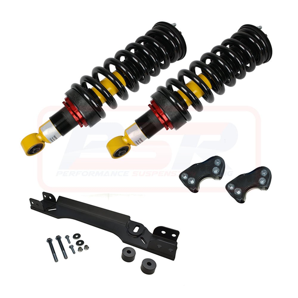 PSR - Performance Suspension Racing - Isuzu D - Max (2020 - 2025) PSR 3 / Mazda BT - 50 TF 2021 - On Bilstein 3' Front Lift Kit - 4X4OC™ | 4x4 Offroad Centre