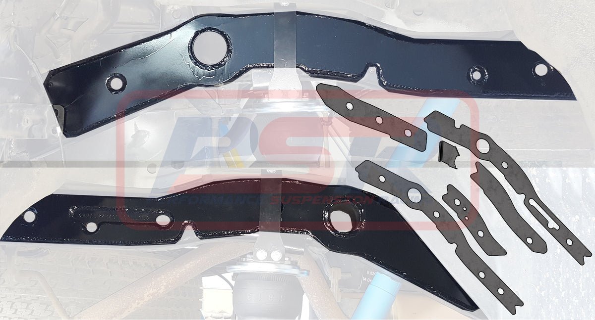 PSR - Performance Suspension Racing - Mitsubishi Triton (2006 - 2015) PSR Weld On Chassis Brace Kit (6 plates) - 4X4OC™ | 4x4 Offroad Centre