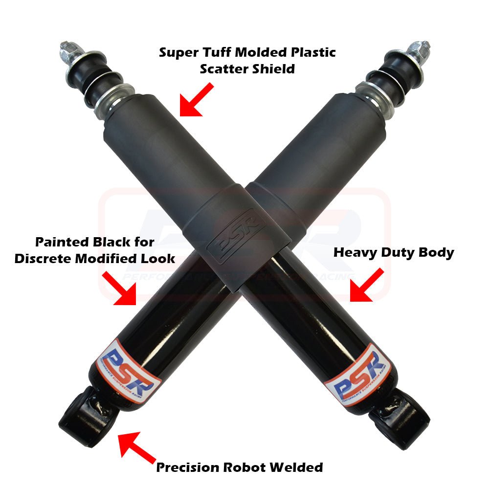 PSR - Performance Suspension Racing - Nissan Navara (1997 - 2015) PSR D22 PSR TTG Front 2 - 3' Shock Absorber - PAIR - 4X4OC™ | 4x4 Offroad Centre