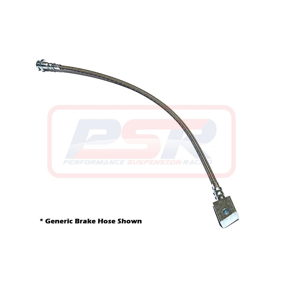 PSR - Performance Suspension Racing - Nissan Navara (1997 - 2015) PSR D22 Rear Braided Extended Brake Hose - SINGLE HOSE - 4X4OC™ | 4x4 Offroad Centre